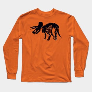 Terra Fossil Triceratops Dinosaur Long Sleeve T-Shirt